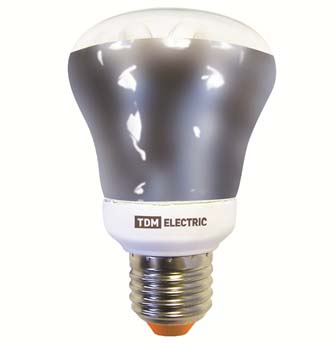 Лампа энергосберегающая КЛЛ- R50-7 Вт-4200 К–Е14 TDM