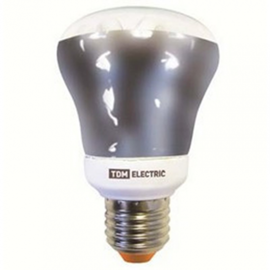 Лампа энергосберегающая КЛЛ- R63-9 Вт-2700 К–Е27 TDM