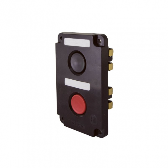 Пост кнопочный ПКЕ 112-2 У3, красная и черная кнопки, IP40 TDM 