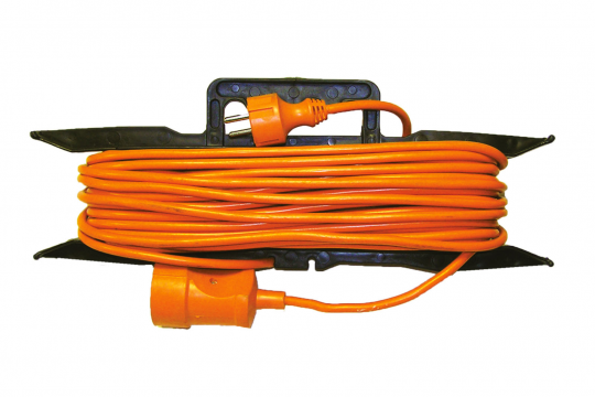 Удлинитель-шнур силовой на рамке УШз16 TDM (штепс. гнездо/10м ПВС 3х1,5) У1-13045