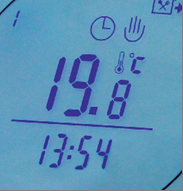 Термостат для теплых полов электронный ТТПЭ-1 16А 250В с датчиком 3м сл. костьTDM