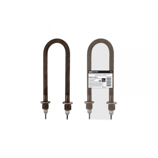 ТЭН-45, А, 12, 1,0кВт, вода (J), 220В, штуцер G1/2, R30, Ф2, нерж. сталь, TDM